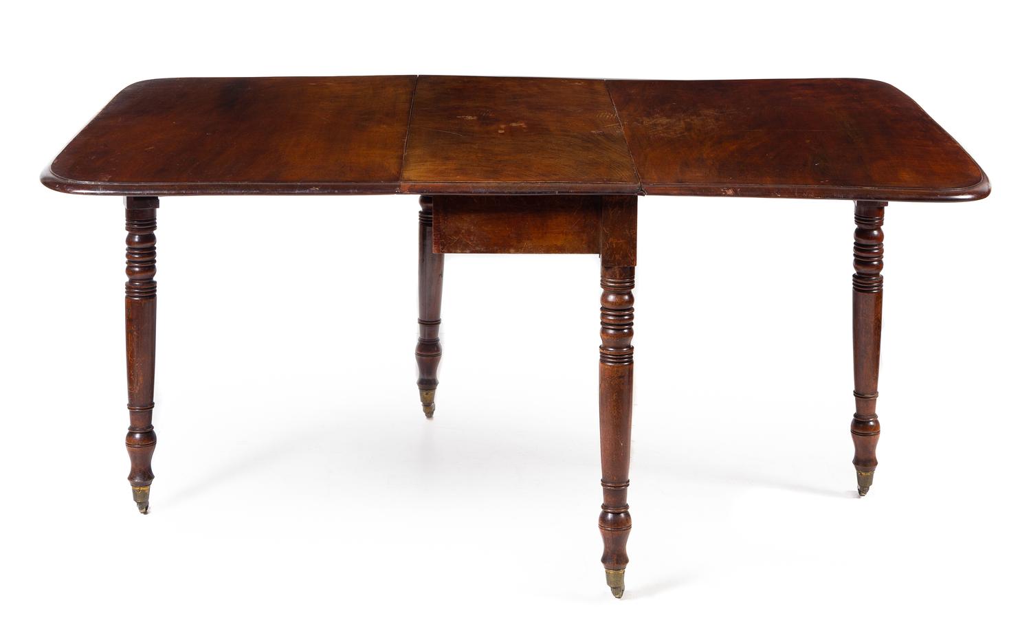 A Victorian Mahogany Drop-Leaf Table