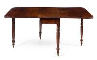A Victorian Mahogany Drop-Leaf Table