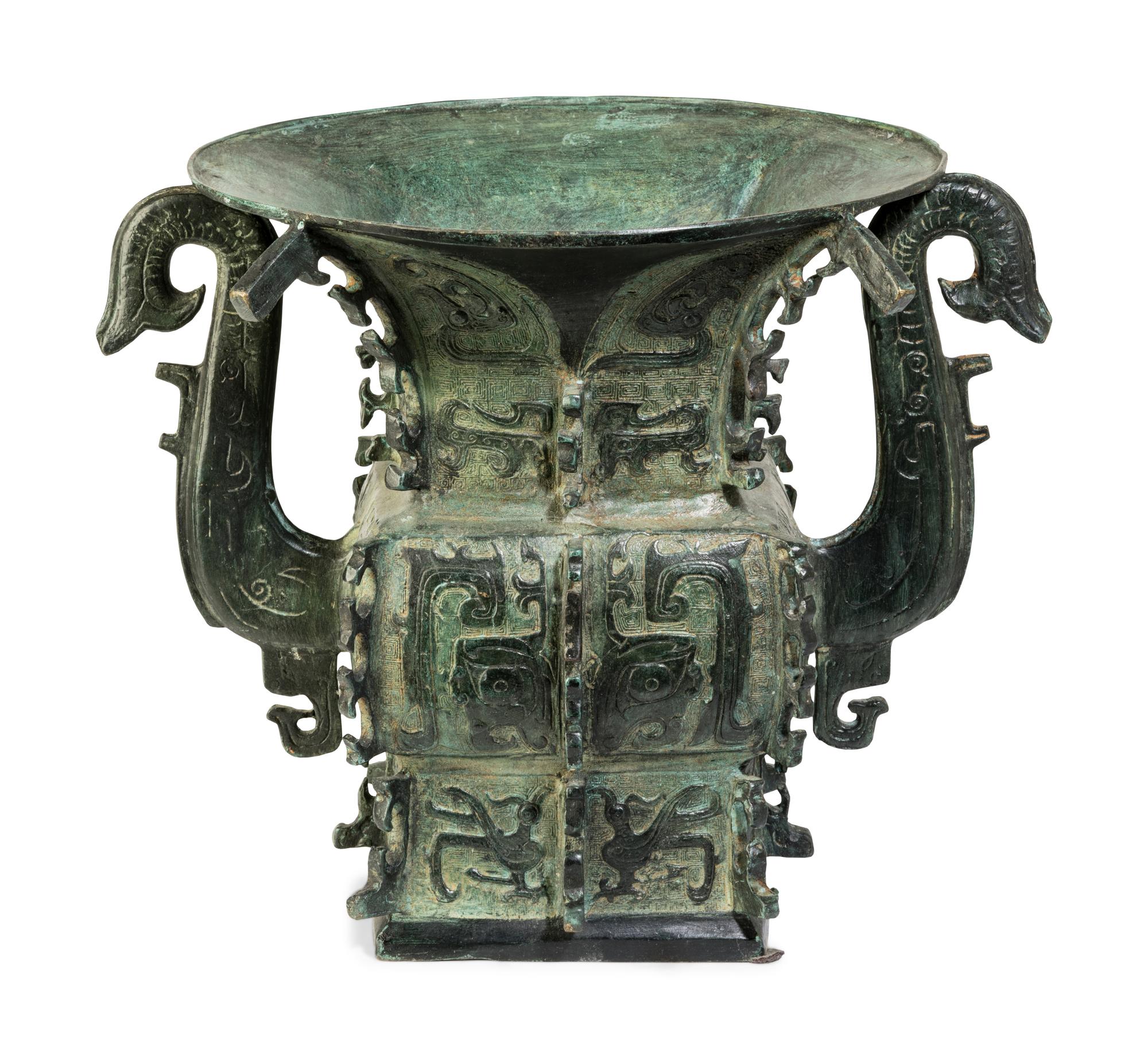 A Chinese Archaistic Bronze Vase