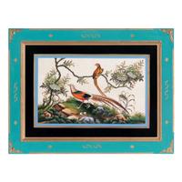 A Set of Twelve Chinese Export Watercolor and Pith Paintings of Exotic Birds
