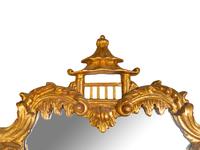 A Chinese Chippendale Style Giltwood Mirror