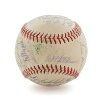 A 1957 St. Louis Cardinals Team Signed Baseball