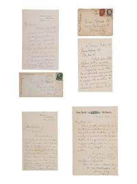 [POLITICS]. A group of 4 letters signed by politicians and reformers, incl. Robert Todd LINCOLN, Henry Ward BEECHER, Roscoe CONKLING, and Whitelaw REID.
