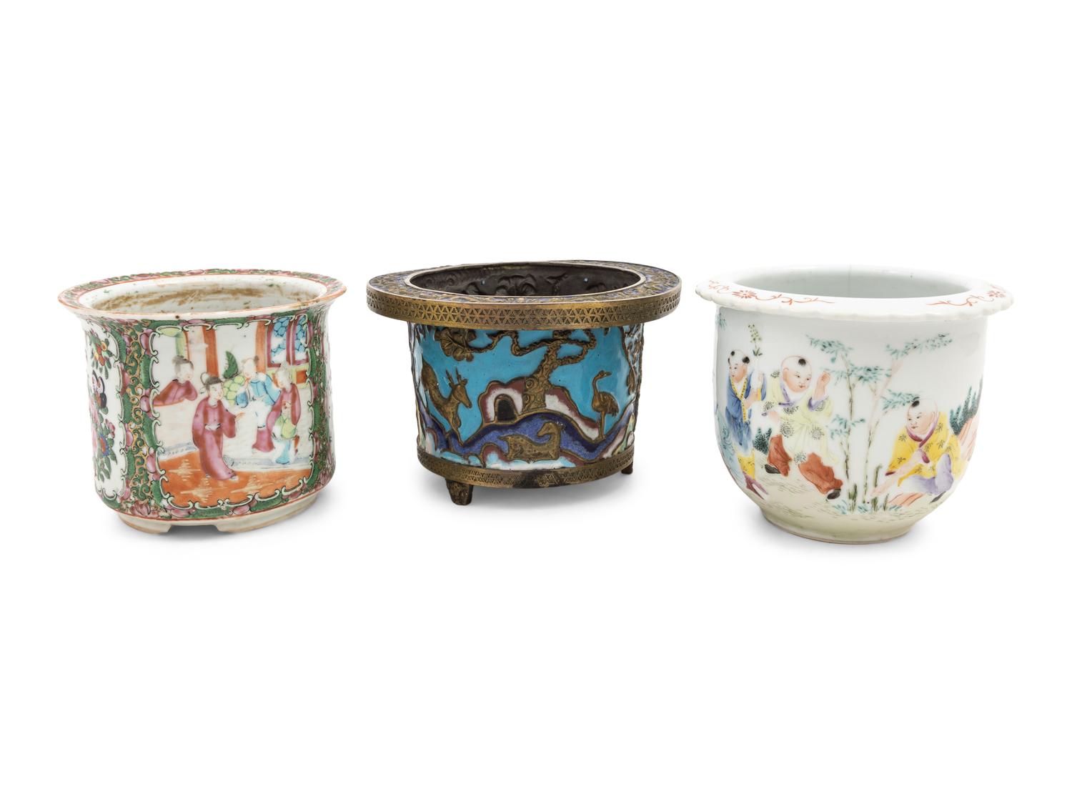 Three Chinese Planters