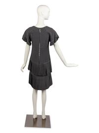 Karl Lagerfeld for Chloé Pleated Silk Dress, 1980