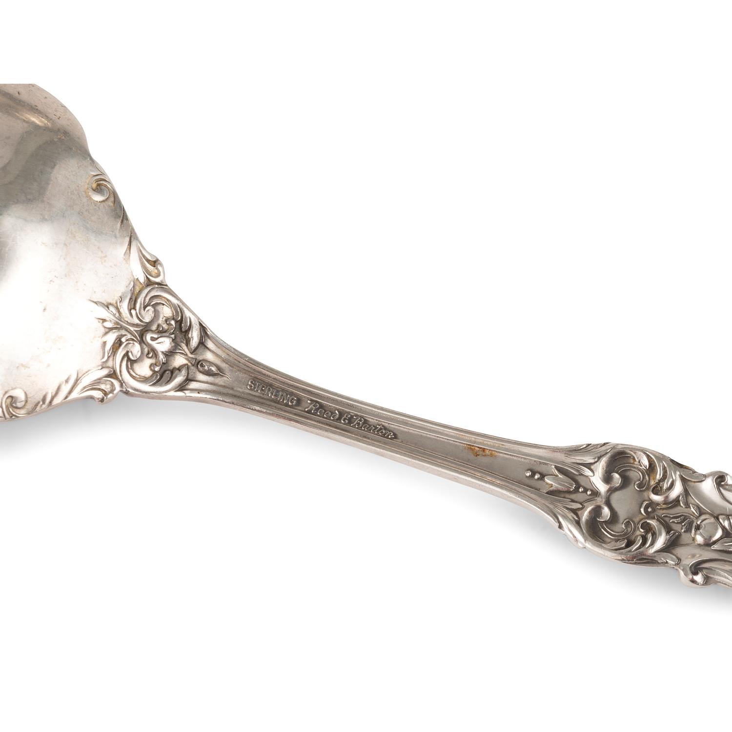 A Collection of Silver Serving Wares