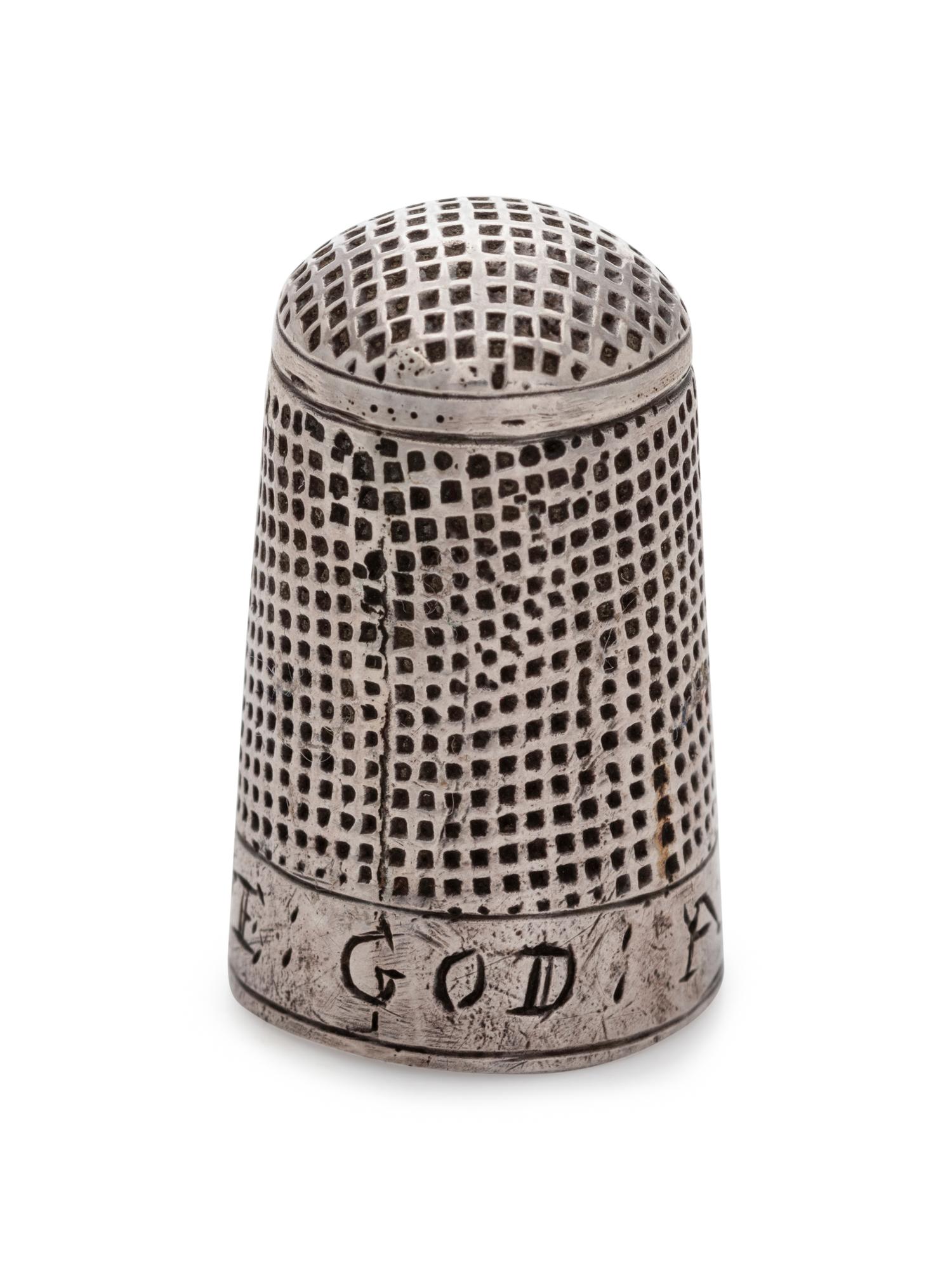 A James I Silver Thimble