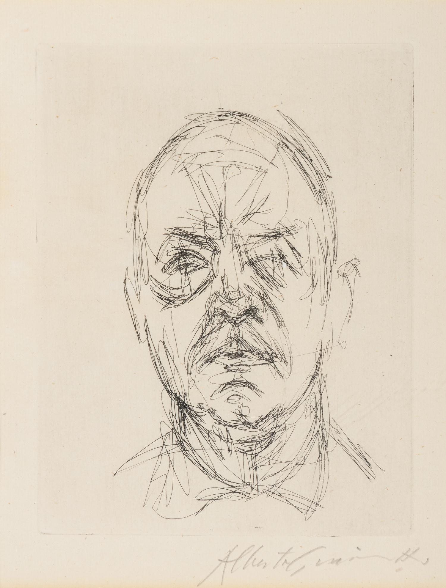 Portrait du célèbre Orbandale (from Les Douze portraits du célèbre Orbandale ), 1962
