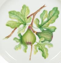 Fourteen Royal Copenhagen Flora Danica Porcelain Salad Plates