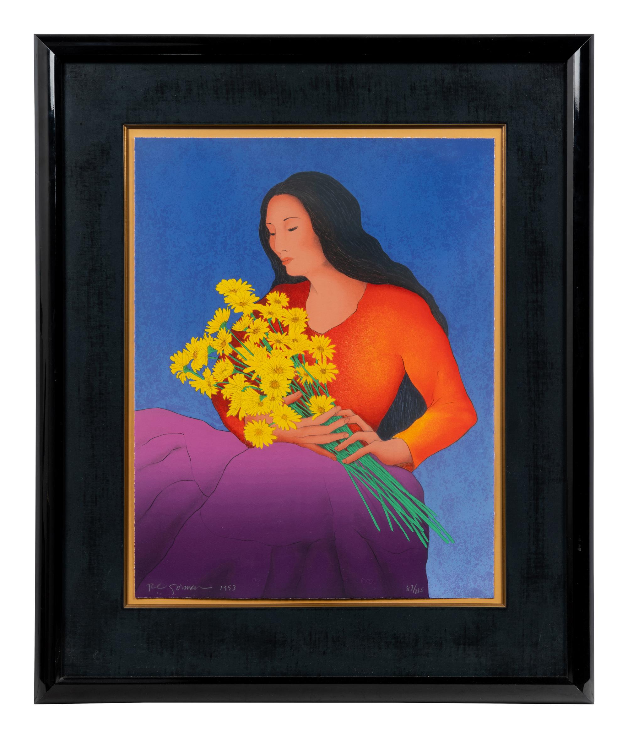 Maiden With Bouquet