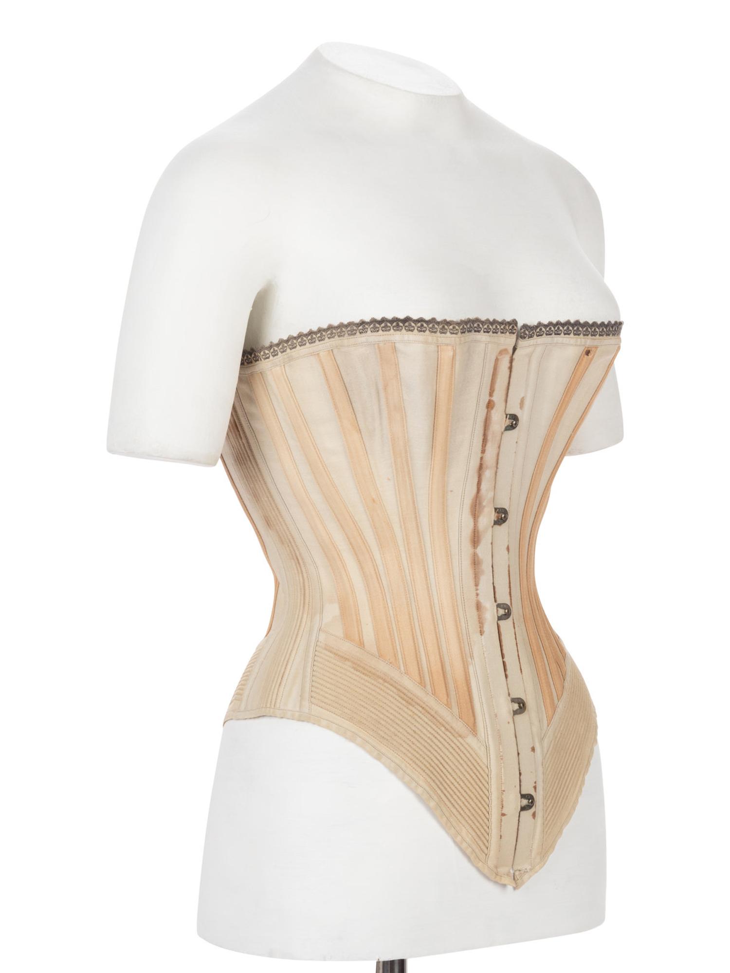 Three 19th and Early 20th Century Corsets, 1870-1905