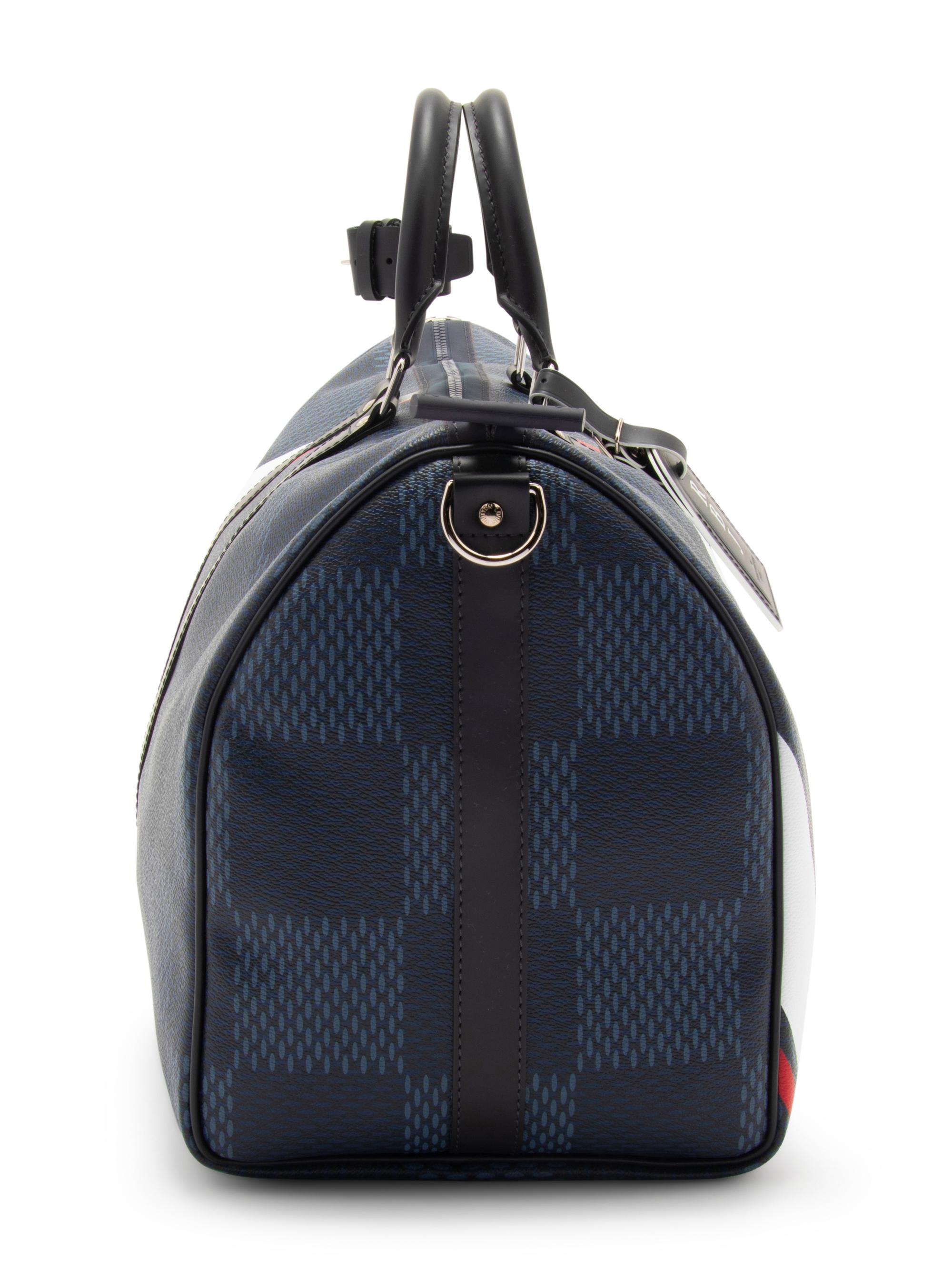 Louis Vuitton Keepall Bandoulière 45 in Latitude Damier Cobalt, America's Cup, 2017
