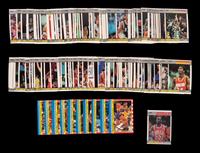 A Complete Set of 1987 Fleer Basketball Cards Including Michael Jordan (132/132)