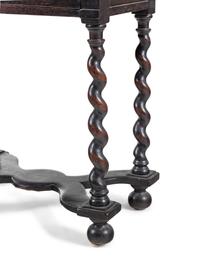 A William and Mary Oak Side Table