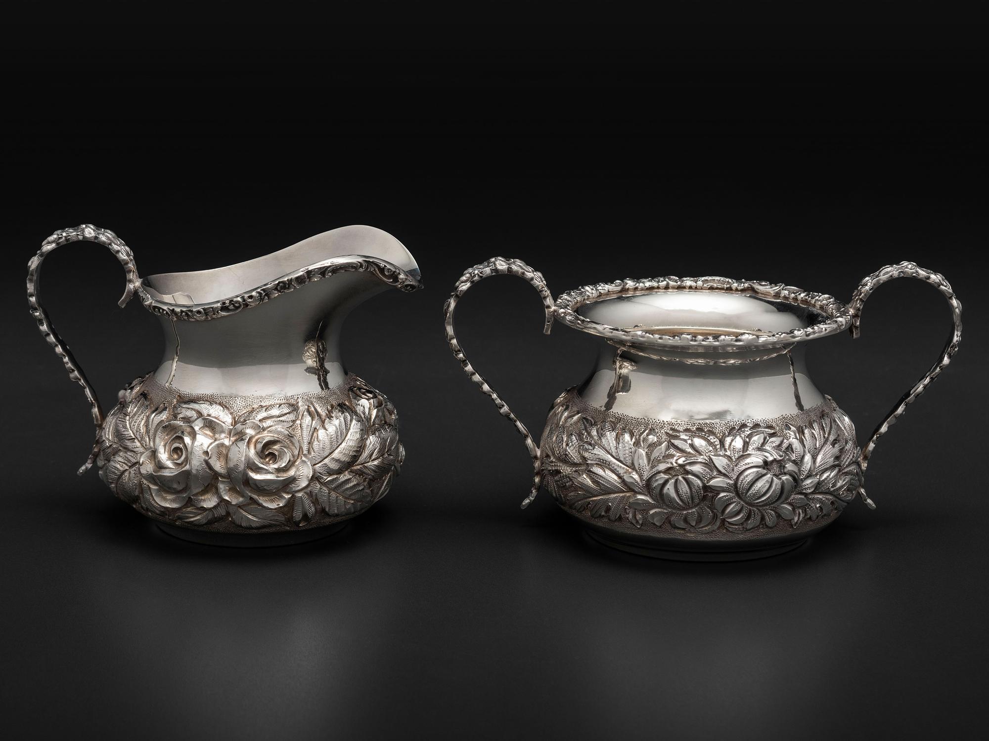 Three American Silver Table Articles