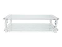A Charles Hollis Jones Lucite Coffee Table — Mid-20th Century