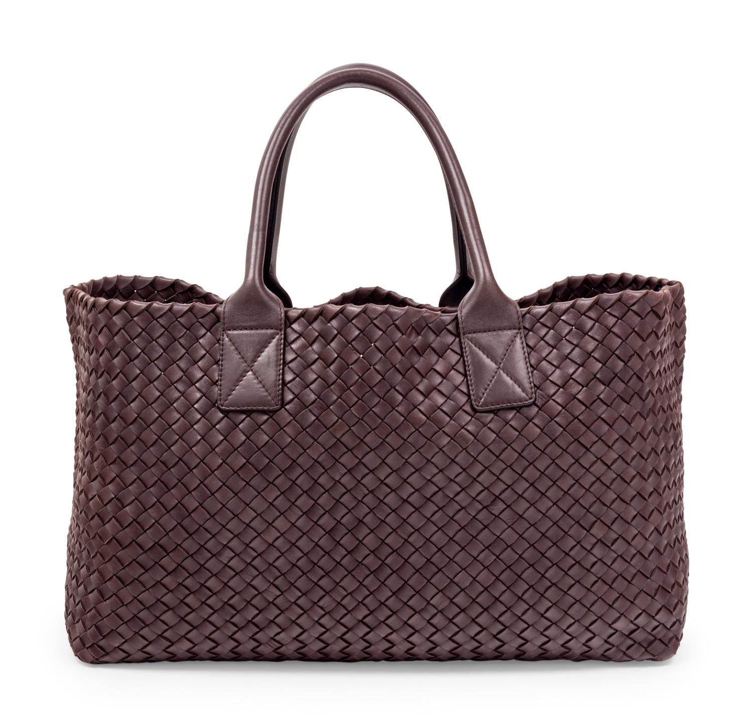 Bottega Veneta Limited Edition Intrecciato Leather Medium Cabat Tote Bag
