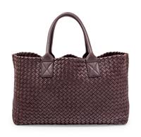 Bottega Veneta Limited Edition Intrecciato Leather Medium Cabat Tote Bag