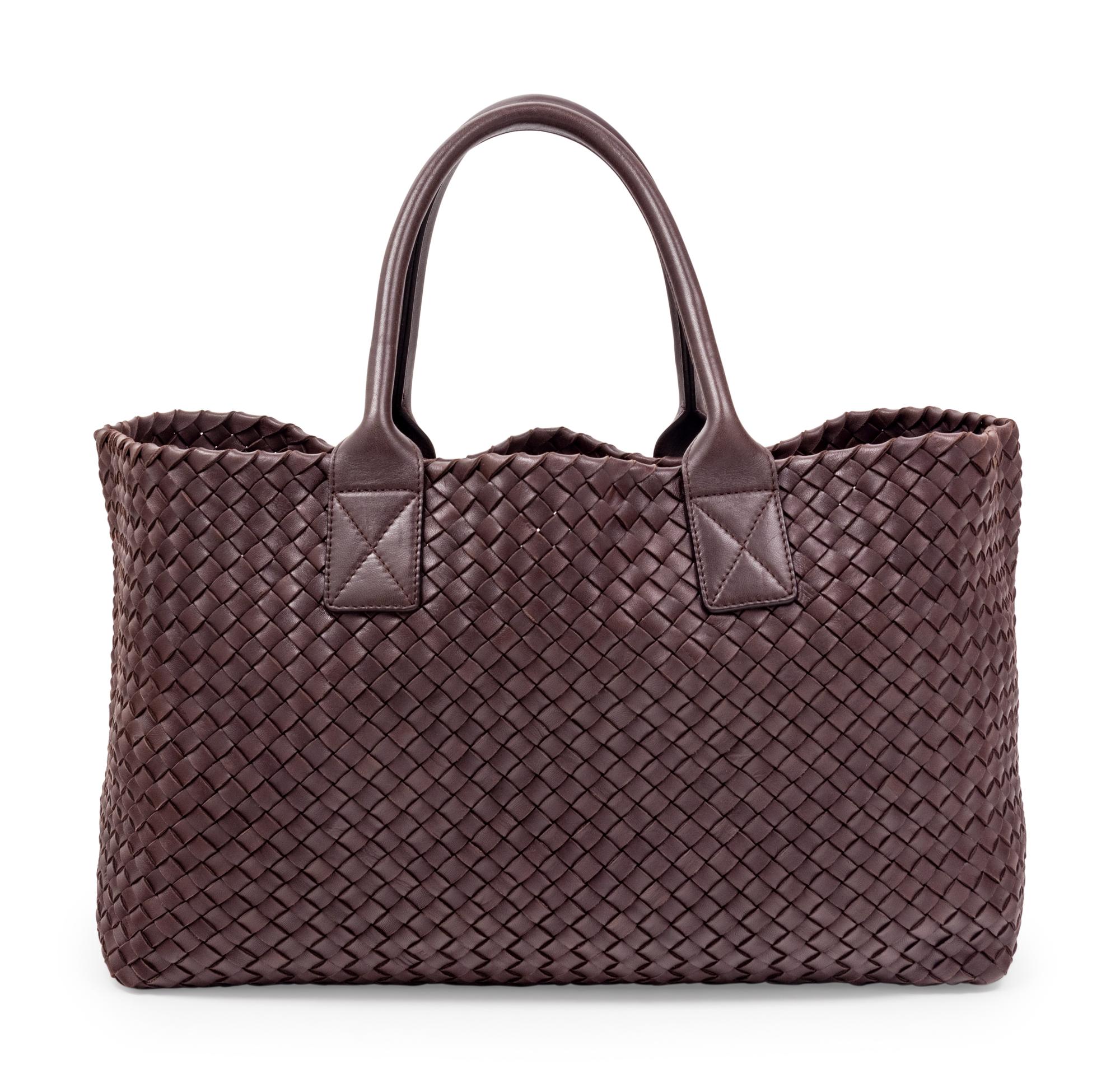Bottega Veneta Limited Edition Intrecciato Leather Medium Cabat Tote Bag