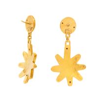 LALAOUNIS, YELLOW GOLD EARRINGS