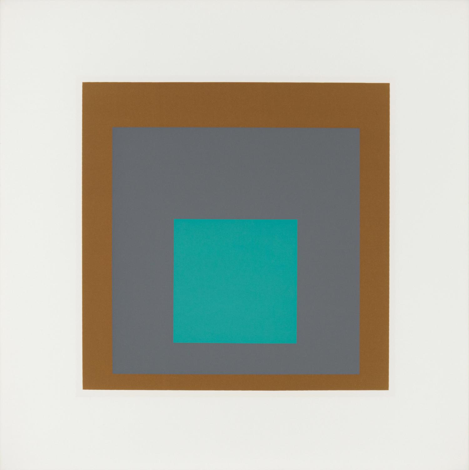 Josef Albers (American/German, 1888-1976) — Homage to the Square: Ten Works by Josef Albers, 1962