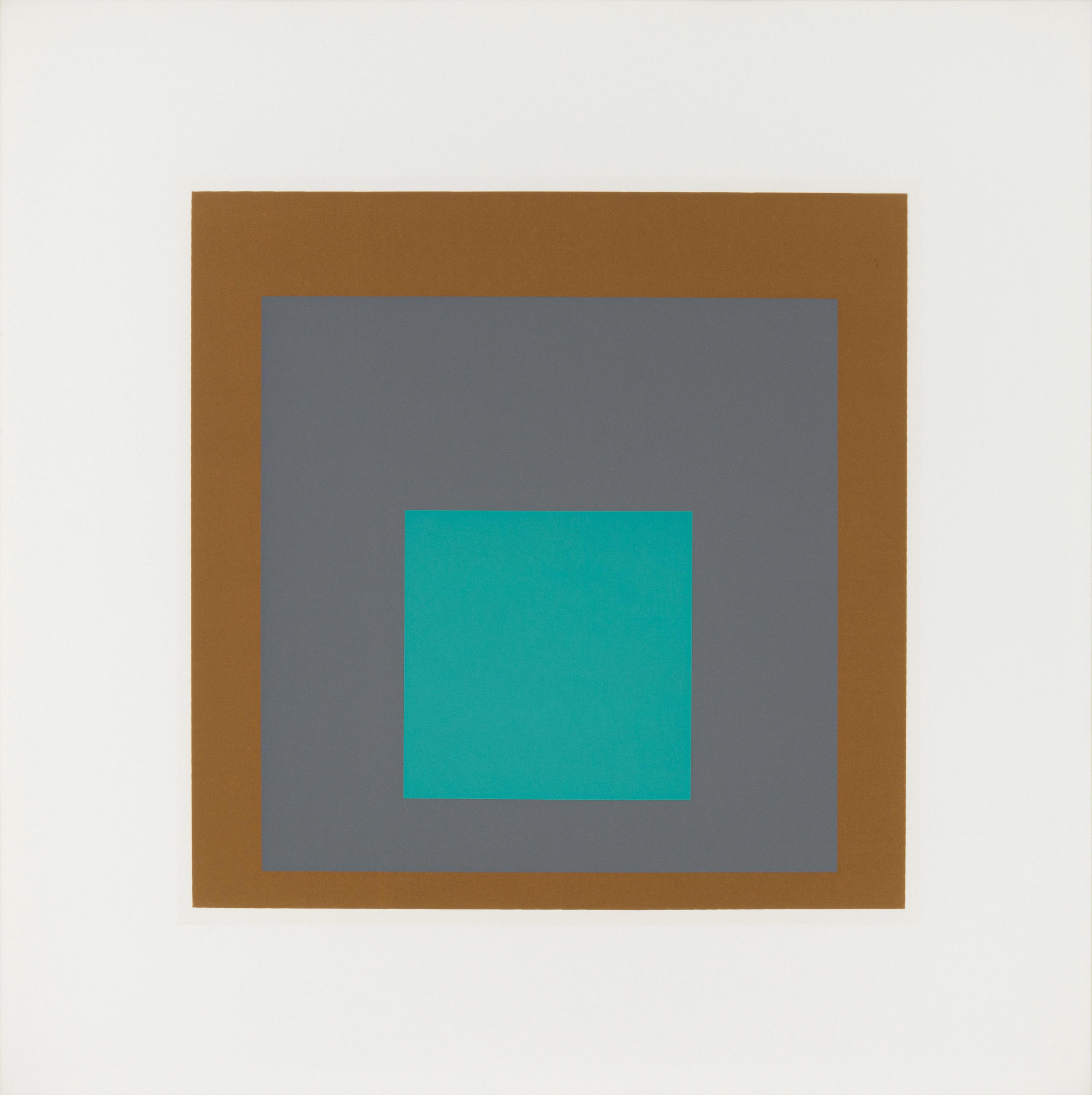 Josef Albers (American/German, 1888-1976) — Homage to the Square: Ten Works by Josef Albers, 1962