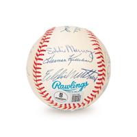 A 500 Home Run Club Signed Autograph Baseball (Beckett Authentication Services Letter)