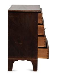 A Federal Grain Painted Pine Chest of Drawers