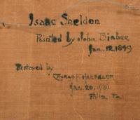 John Bisbee (19th Century), Portrait Of Isaac Sheldon