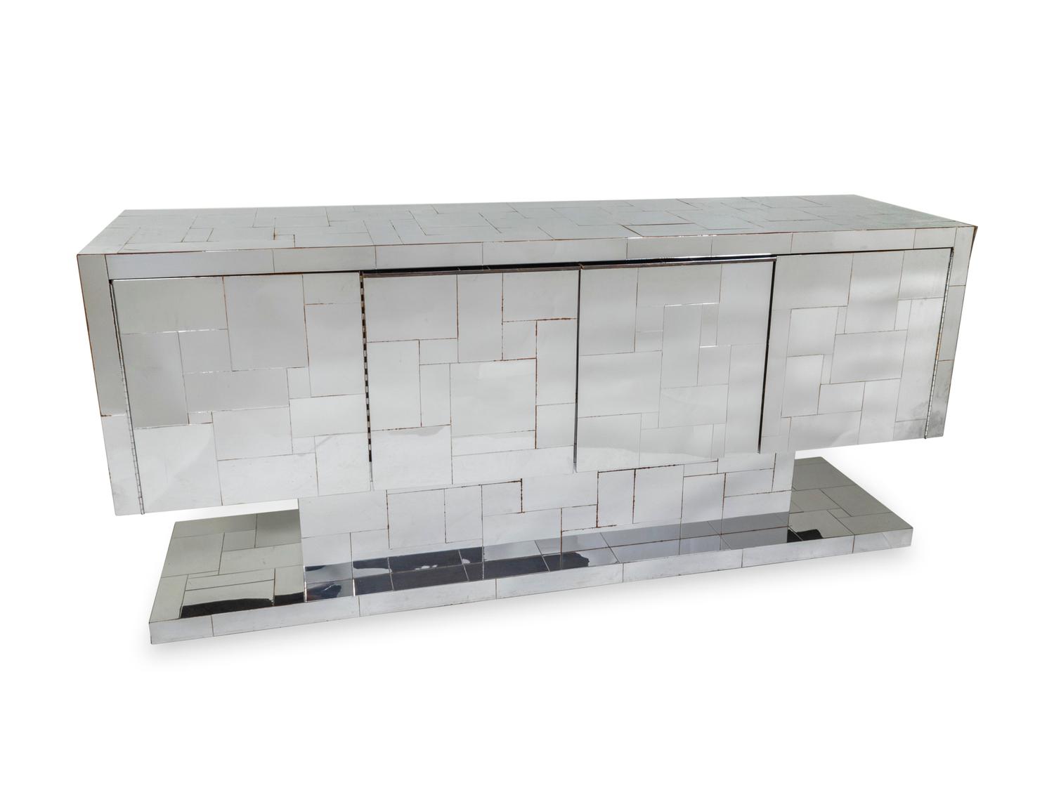 Cityscape Sideboard, circa 1972 Evans Studio for Directional, USA