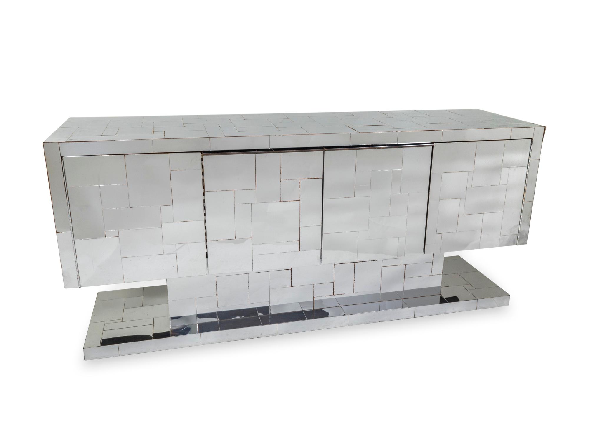 Cityscape Sideboard, circa 1972 Evans Studio for Directional, USA