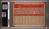 A 1958 Topps Mickey Mantle All Star Baseball Card No. 487 (PSA 6 EX-MT)