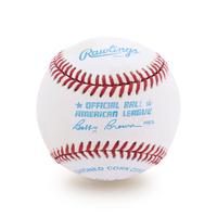 A Jim Catfish Hunter Signed Baseball