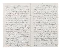 [CIVIL WAR]. Military preparations against a rebel attack by way of Canada and Lake Erie described in 18 pp. letter to Lt. Col. McCreary of the 145th Pennsylvania.