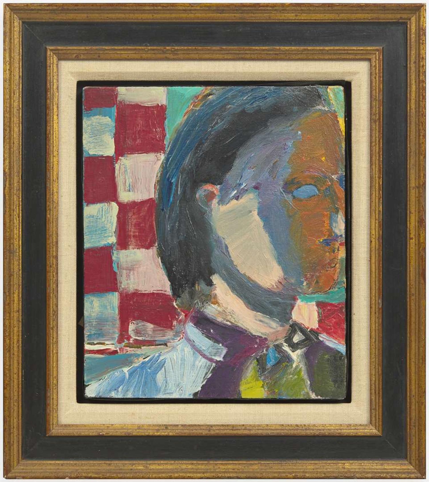 Girl in Tiled Room , 1957
