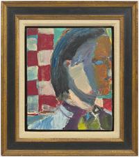 Girl in Tiled Room , 1957