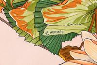Seven Designer Silk Scarves by YSL and Hermès