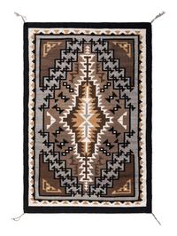 Navajo Two Grey Hills Weaving / Rug