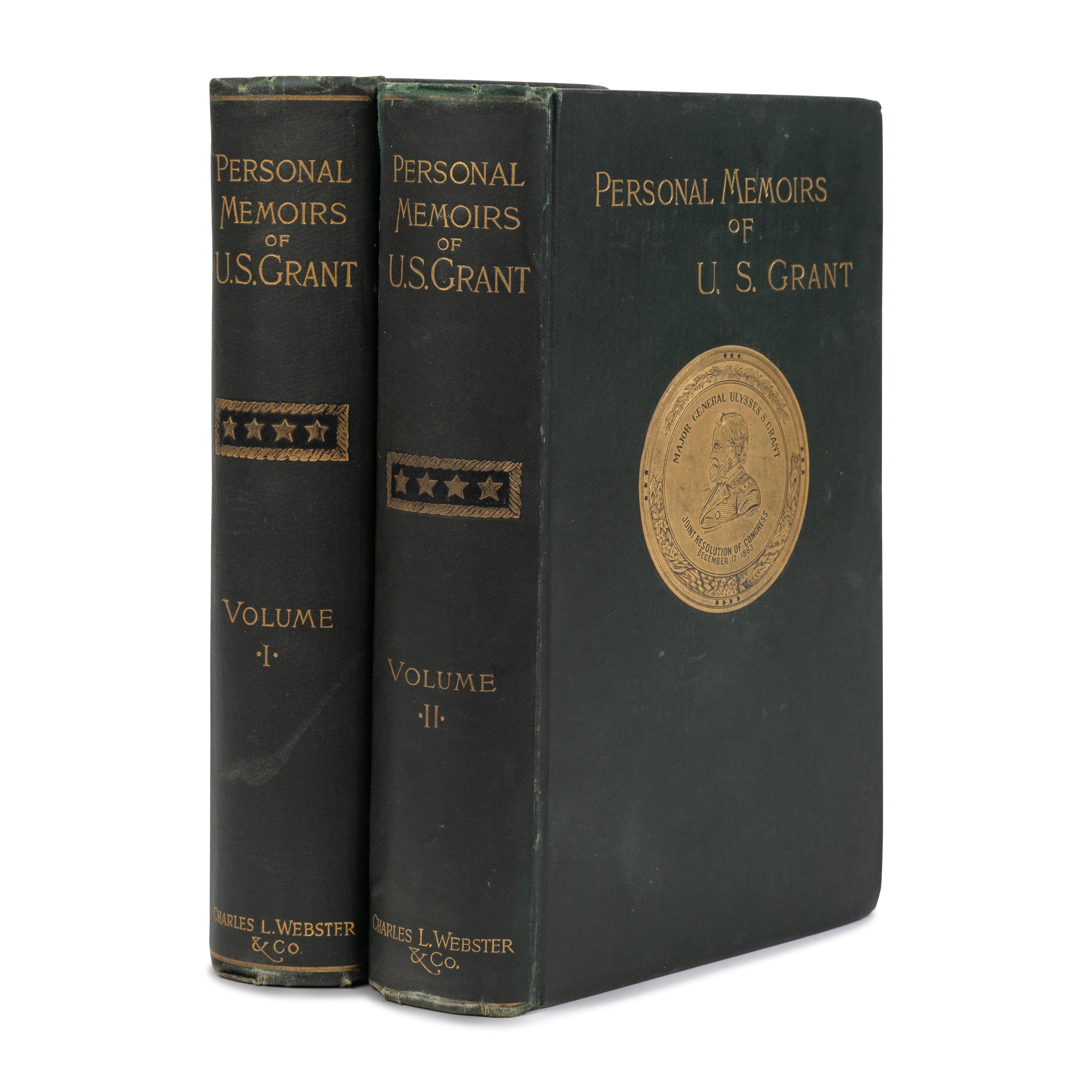 Grant, Ulysses S. (1822-1885). Personal Memoirs of U.S. Grant . New York: Charles L. Webster & Company, 1885-1886.