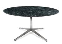 Florence Knoll (American, b.1917), KNOLL, 1960s, a circular marble topped dining table