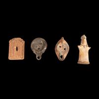 A Group of 13 Greco-Roman Terracotta Objects