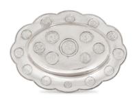 A German Silver Coin Inset Bowl