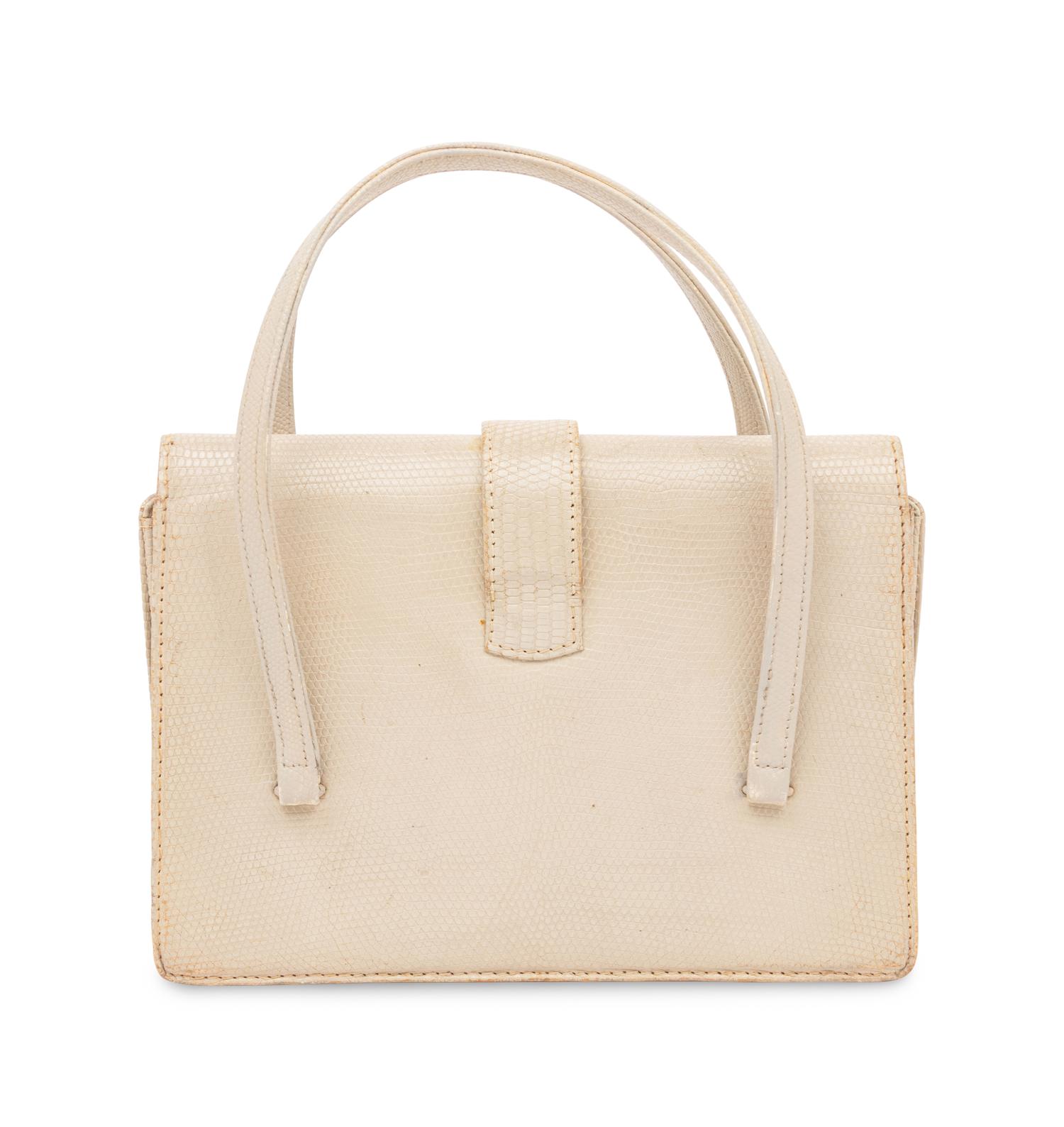 Gucci, Lizard Skin Handbag