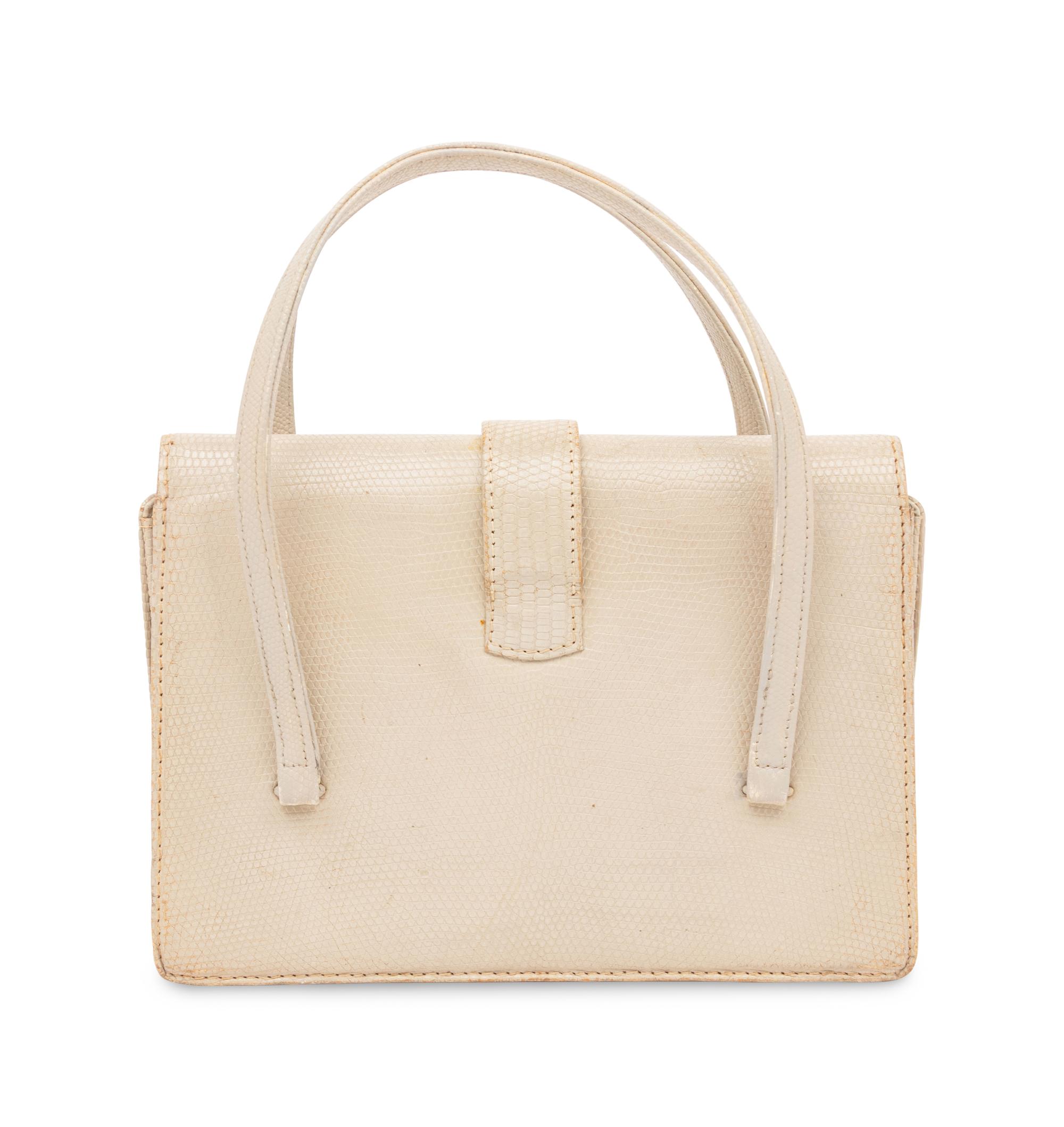 Gucci, Lizard Skin Handbag