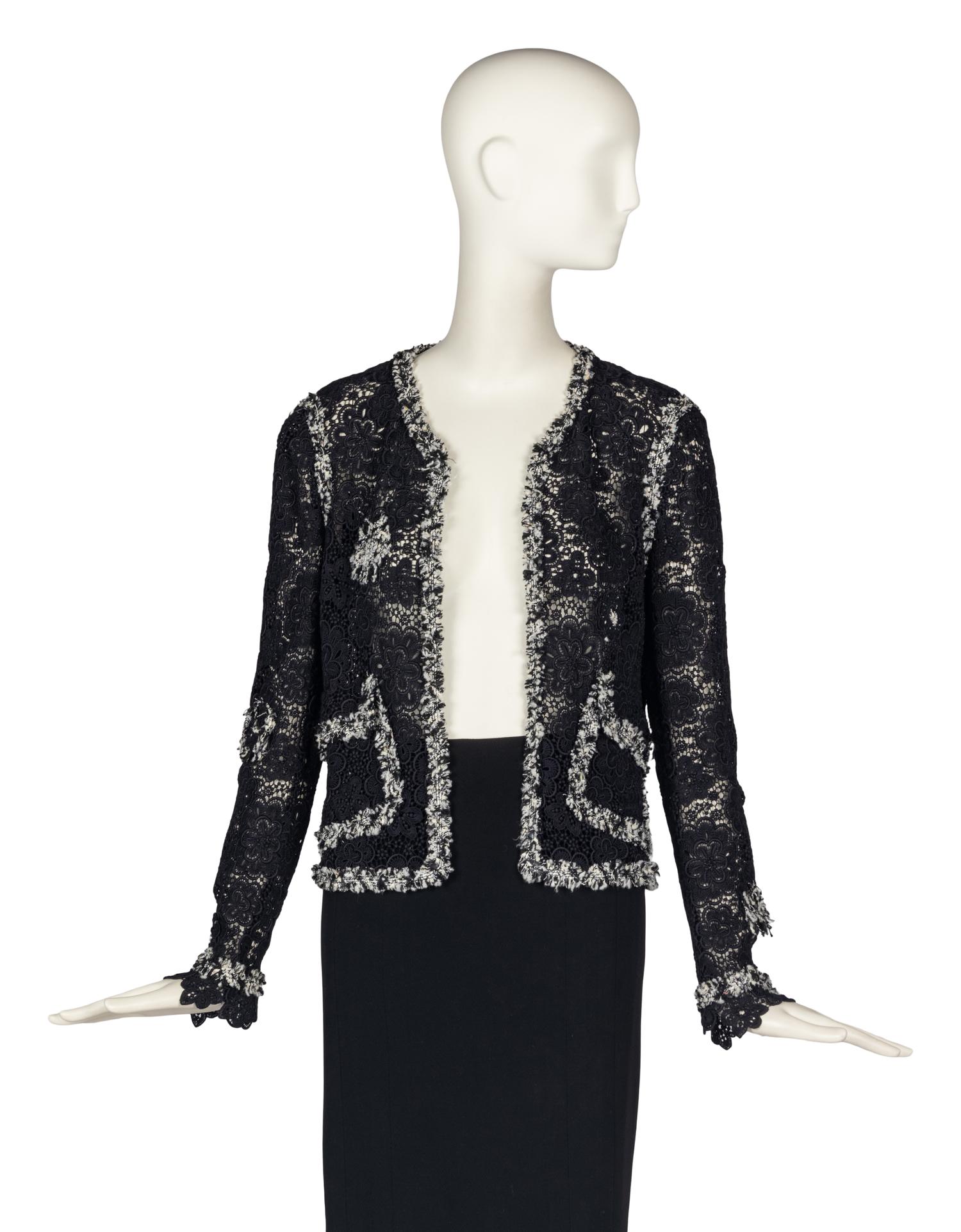 Chanel Floral Lace Jacket, Spring 2004