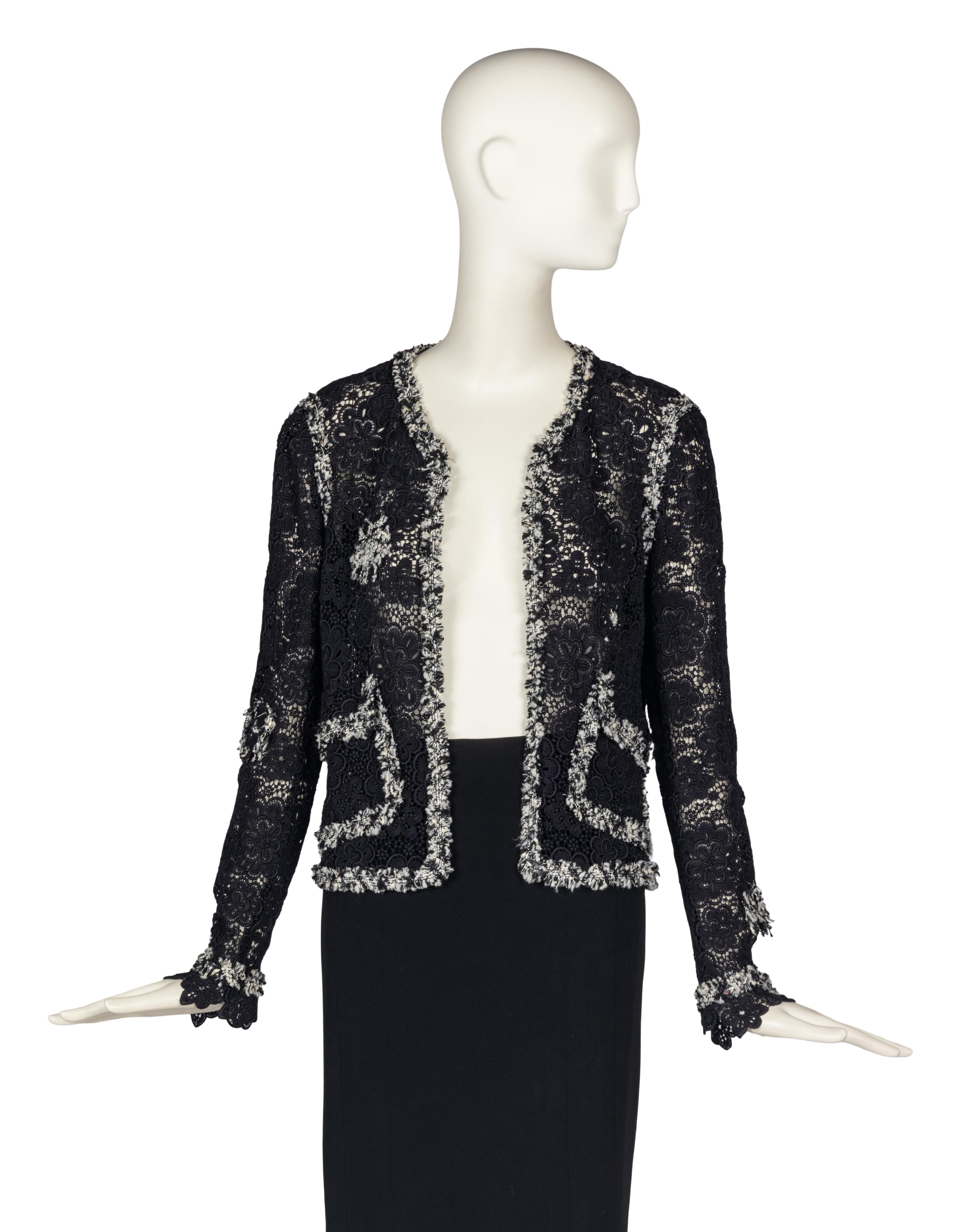 Chanel Floral Lace Jacket, Spring 2004