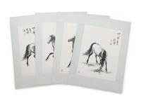 A Group of Chinese Prints After Xu Beihong (1895-1953)