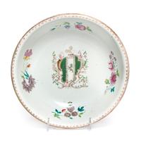A Chinese Export Famille Rose Bowl Diameter 10 3/8 inches.