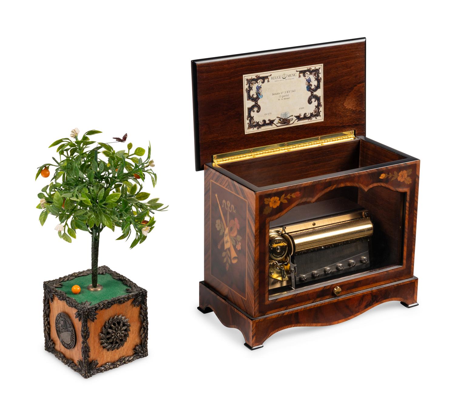 Two Contemporary Mechanical Musical Instruments