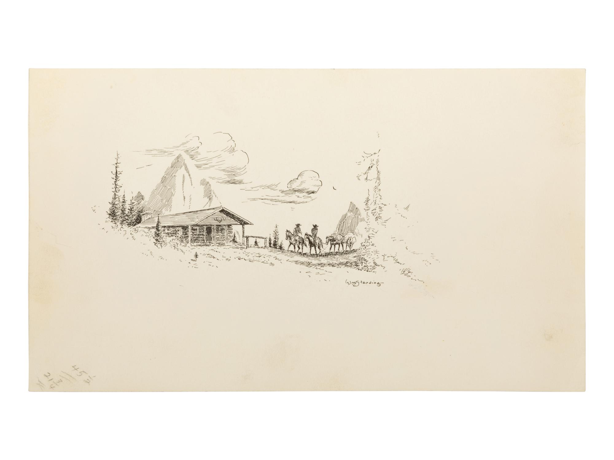 Two Works: Mountain Cabin